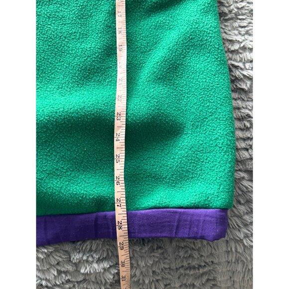Vintage 90s Gap Artic Light Fleece Activewear Log Sleeve Half Zip Pullover XL - Picture 7 of 7